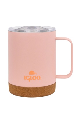 Çelik Mug Termos - Igloo - Cork - 350ml - Somon - 205696