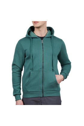 Alpinist Covert Tam Fermuarlı Erkek Sweatshirt Nefti (600501)