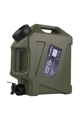 Musluklu Su Bidonu - Madfox Galon Air PE - 19 Litre - Yeşil - 547311