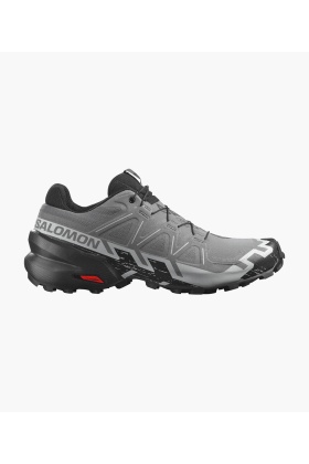 Salomon Speedcross 6 Erkek Koşu Ayakkabısı - Quiet Shade/Black/Pearl Blue