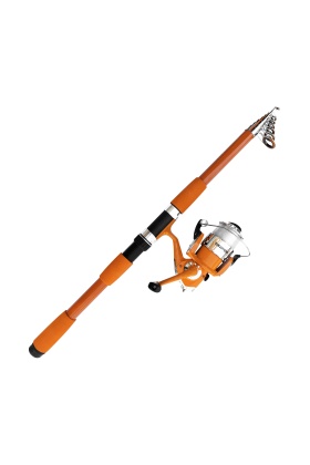 Protackle Combo Kamış Makine Set 2.40 mt Turuncu