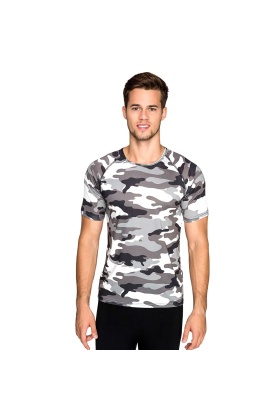 MicroFiber T-Shirt - Thermoform - Army - Gri