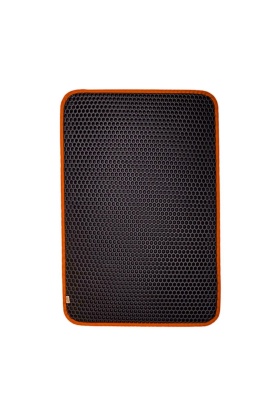 Cattie Altıgen Kum Toplayıcı Fonksiyonel Kedi Paspası Turuncu 50*75 cm