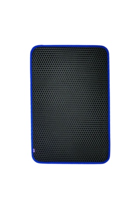 Cattie Altıgen Kum Toplayıcı Fonksiyonel Kedi Paspası Mavi 37*50 cm