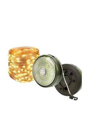 Panther Şarjlı 10 Metre Şerit LED Kamp Lambası (PT-390)