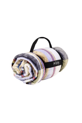 Peluş Polar Televizyon Battaniyesi - Haki Ekose - TV Battaniye - Acil Durum Battaniyesi - 200*180cm