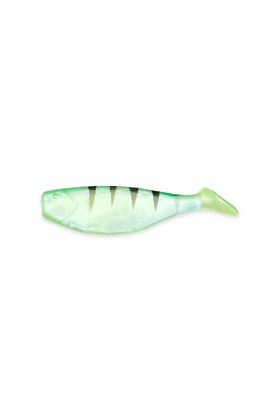 Silikon Sahte Balık Yem - Savex Bongo - 8cm - Yeşil Kaplan (17080-P010)