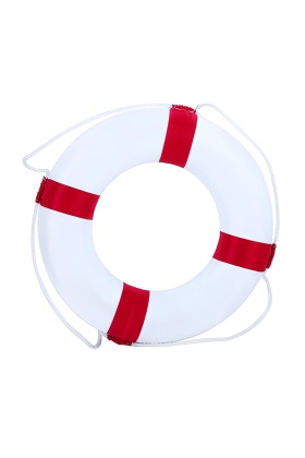 Savex Can Simidi Küçük Beyaz - Kırmızı Şeritli (TRS.002)