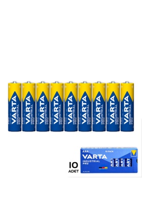 Varta Endüstriyel Pro Alkaline AAA İnce Pil 10lu Paket