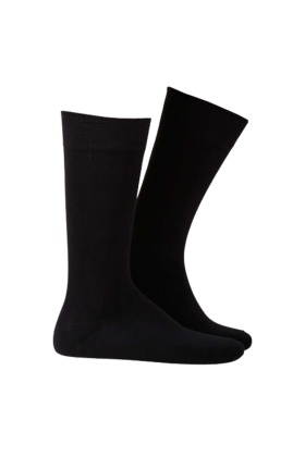 Bambu Çorap - Thermoform - Siyah