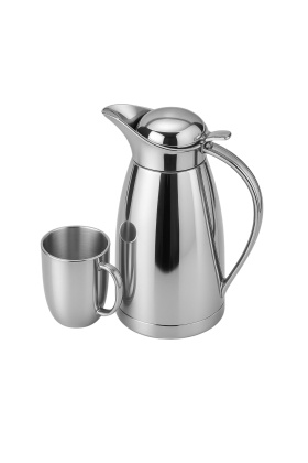 1.2 LT - Termos Seti - Çelik Bardaklı - 1 Bardaklı - Square