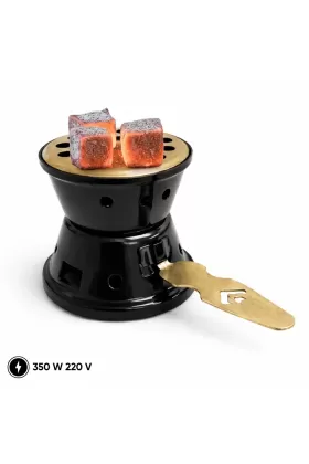 Nargile Köz Ocağı - Cep Herkülü - Elektrikli - Siyah - İksa - (İK-220)