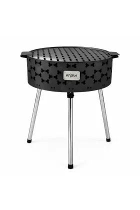 Taşınabilir Kömür Barbekü Mangal - İksa - Büyük - 44cm*13cm*67cm