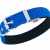 Doggie Konfor Dokuma Kemikli Boyun Tasması Royal Blue 3.0*47-55 cm (DSBT-3062 L)