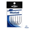 Olta İğnesi - Mustad - 2300 - Lacivert - No: 2  (6lı Paket)