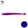 Silikon Sahte Kurt Yem - 2,2g 87mm - Fishack Wormix - UV Boyalı - Purple