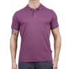 Erkek Polo Yaka Tişört - Pamuklu Spor Tişört - Stratus - Mürdüm (600303)