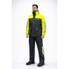 Alt Üst Takım Takım Yağmurluk - Motorcu Yağmurluk - Sarı/Siyah - %100 Su Geçirmez Esnek Kumaş