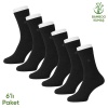 Bambu Erkek Soket Çorabı - 6 Çift - Dikişsiz - Gori -17135 - Set 6