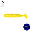 Silikon Kurt Yem - 1,5g 45mm - Fishack - 10 Adet - UV Silikon - Limon - Karides Kokulu