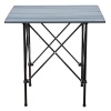 Katlanabilir Alüminyum Kamp ve Piknik Masası - Akordion - Antrasit - (54024)