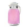 Sürahi Çay Termosu - 2 LT - Çift Kat Çelik - Penguen - Toz Pembe (PNG-1200XS)
