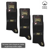 Pamuklu Erkek Soket Çorap - 3 Çift - Dikişsiz - Eyfel - 16656 - Set 4
