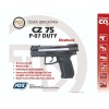 ASG Ceska CZ 75 P-07 Duty Çift Renk Blowback Havalı Tabanca 4.5 mm