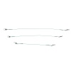 Klipsli Fırdöndülü Çelik Tel - Fishack WireX - 72li Kartela Set