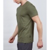 Erkek Tişört - Pamuklu Spor Tişört - Basic - Haki (600400)