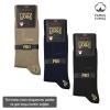 Pamuklu Erkek Soket Çorap - 3 Çift - Dikişsiz - Eyfel - 16656 - Set 2