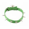 Dokuma Çivili Köpek Boyun Tasması - 4*70 cm - Yeşil