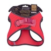 Doggie Havalı Dokuma Reflektörlü Küçük Irk Göğüs Tasması Pembe 42-48 cm (ARG-L)