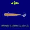 Silikon Sahte Kurt Yem - Fishack - 1g 50mm - Fishack WormiX- Orange - UV Silikon