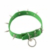 Dokuma Çivili Köpek Boyun Tasması - 4*70 cm - Yeşil