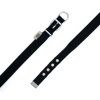 Doggie Konfor Dokuma Boyun Tasması Siyah 2.0*35-40 cm (DSBT-2010 M)