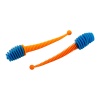 Silikon Kurt Yem - 2,1g 70mm - Fishack Wormix - 1 Adet - Mavi/Turuncu - Karides Kokulu
