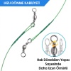 Fishack Klipsli Fırdöndülü Çelik Tel 72li Kartela Set