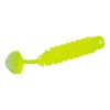 Silikon Kurt Yem - 1,5g 45mm - Fishack - 10 Adet - UV Silikon - Fluo Green - Karides Kokulu
