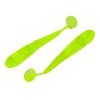 Silikon Kurt Yem - 1,1g 55mm - Fishack Wormix - 1 Adet - UV - Fluo Green - Karides Kokulu