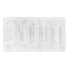 Silikon Kurt Yem - 1,1g 55mm - Fishack Wormix - 1 Adet - UV - Beyaz - Karides Kokulu