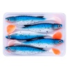 Silikon Sahte Balık - 10g 100mm - Fishack PredatorX - UV Boyalı - Aqua