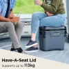 Soğutucu Buzluk - Coleman - Convoy 28 QT - 26.5 lt - Dark Storm