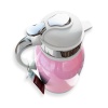 Sürahi Çay Termosu - 2 LT - Çift Kat Çelik - Penguen - Toz Pembe (PNG-1200XS)