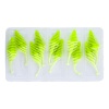 Silikon Kurt Yem - 3g 65mm - Fishack Wormix - 1 Adet - Yeşil/Beyaz - Karides Kokulu