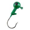 Jighead - Zoka - Kurşunlu Olta İğnesi - (XH-A 02) - Yeşil - 6 Gr - 10 Adet