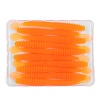 Silikon Sahte Kurt Yem - 2,2g 87mm - Fishack Wormix - UV Boyalı - Orange