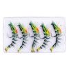 Silikon Karides Yem - 7g 75mm - Fishack Krillax - UV Boyalı - Neon Shrimp