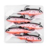 Silikon Sahte Balık - 15g 100mm - Üçlü İğneli - Fishack - UV Boyalı - Ember