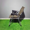 Argeus Rock Katlanabilir Kamp Sandalyesi Bardaklı - Kahve (A-16)
